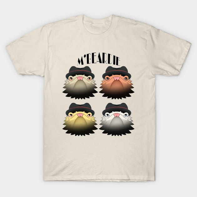 [tips hat] M'Beardie T-Shirt by HAMBURRIT0